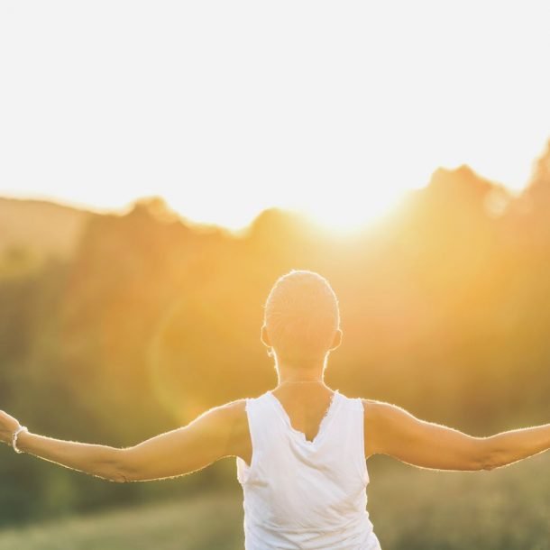 acceptance, letting go, accepting the positive with open arms