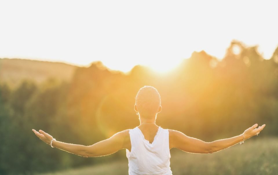 acceptance, letting go, accepting the positive with open arms