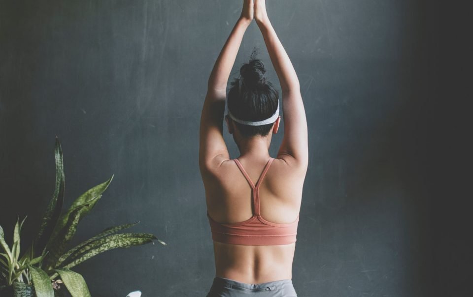women doing yoga pose