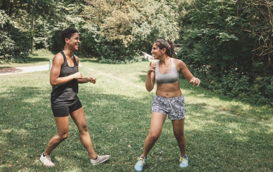women working out