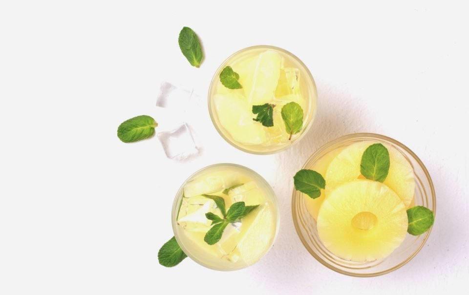 pineapple infused water