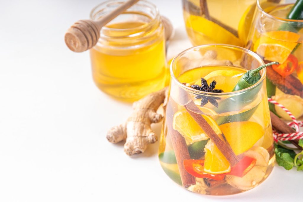 fire cider in a jar